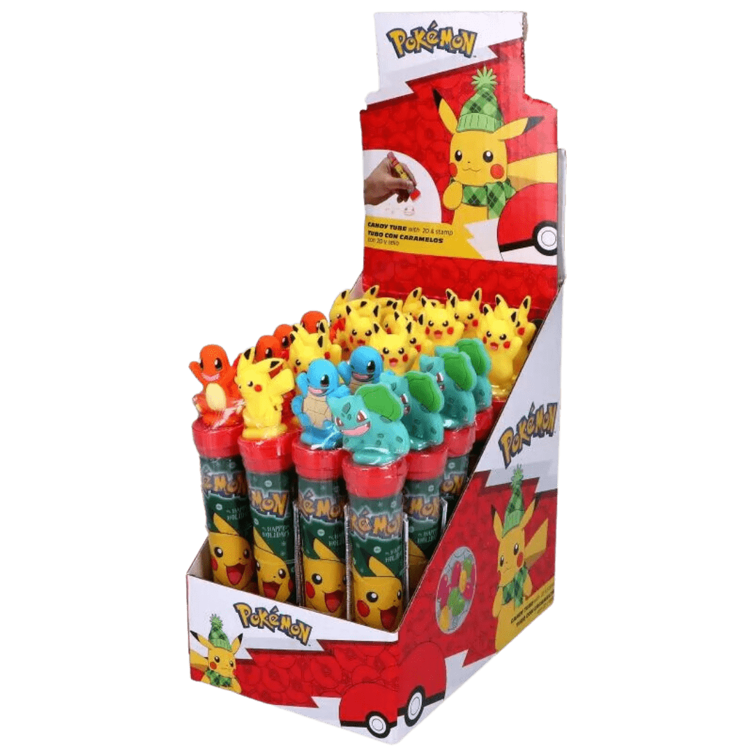 Bonbons - snacks japonais - Pokemon - Starter - Pikachu - Salameche - Bulbizarre - Carapuce