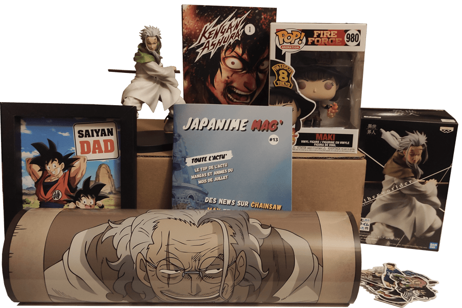 Japanime - Box manga - Box animé - animé box - manga box