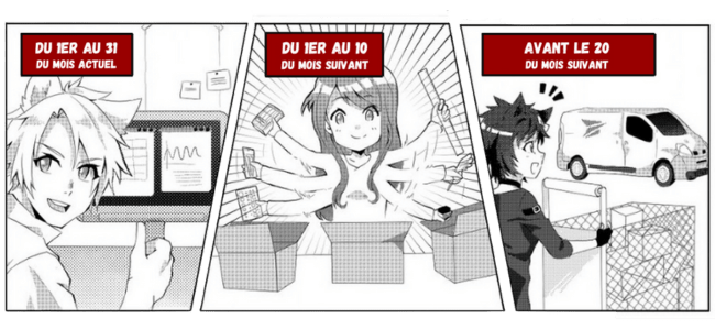 Box manga - anime - Japanime - commande