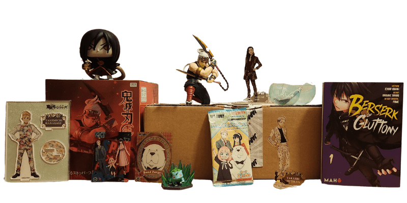 japanime - box manga - figurine officielle