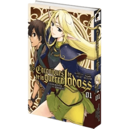 Manga Les Chroniques de la guerre de Lodoss Edition Meian, Tome 1  Manga - Tome 1 - Les Chroniques de la guerre de Lodoss - Meian - Shonen