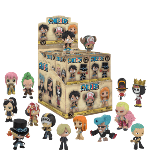 Mini figurine One Piece Mini figurine - One Piece - Luffy - Zoro - Sanji - Nami - Funko