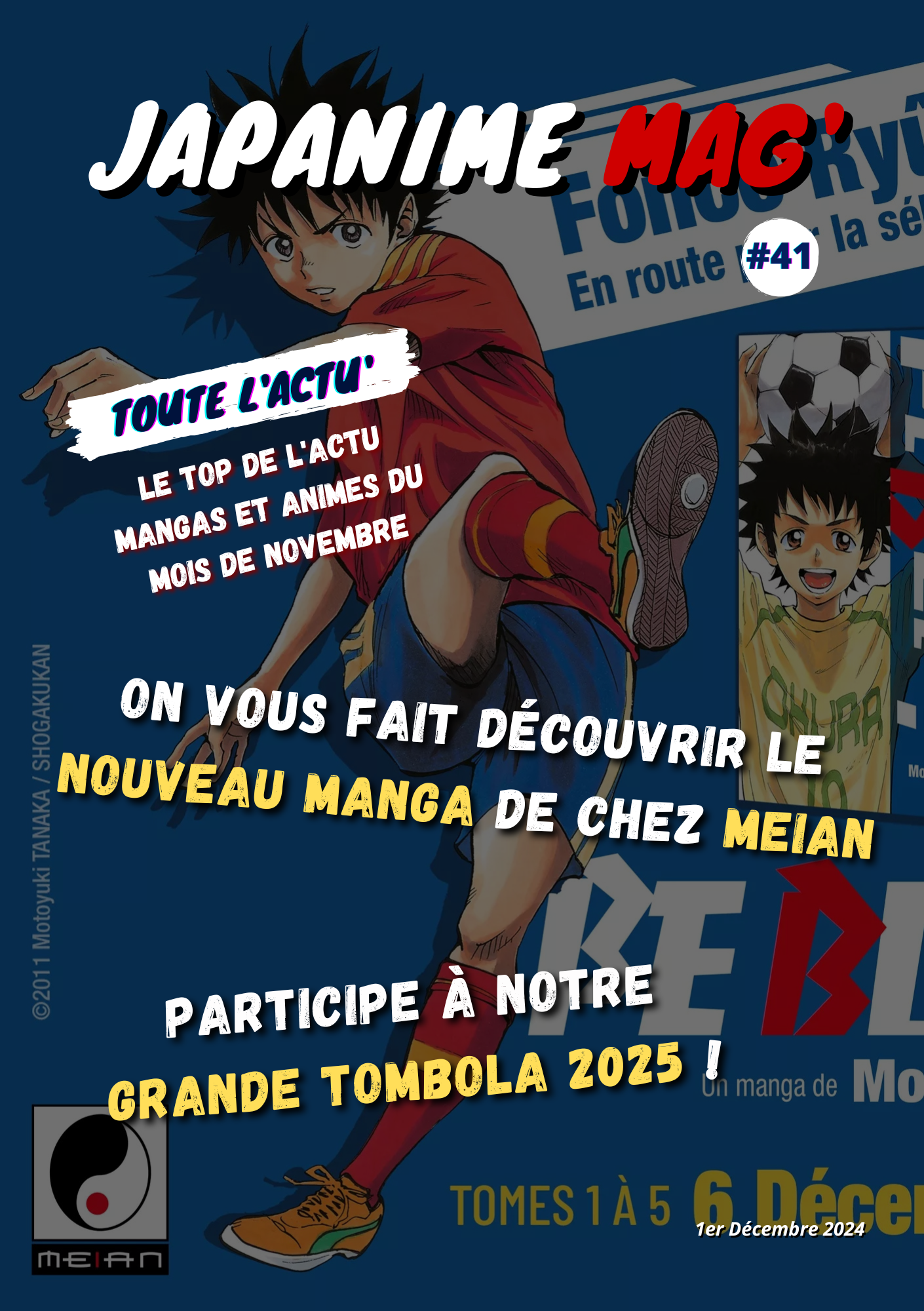 Japanime Mag' #40 sur l'actualité manga et anime du mois de novembre Magazine - Japanime Mag' - actualités - mangas - animes - japanime - japanime