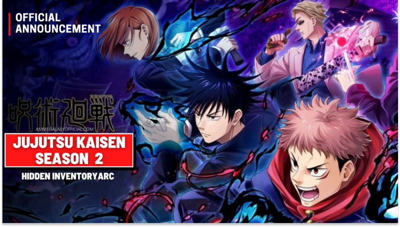 Jujutsu Kaisen Saison 2 Date De Sortie France www.japanimebox.fr