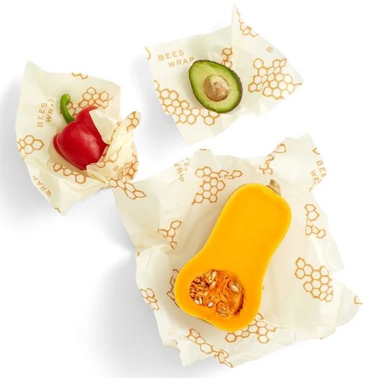 avocado, pepper and pumpkin avocado, pepper and pumpkin in beeswax wrap