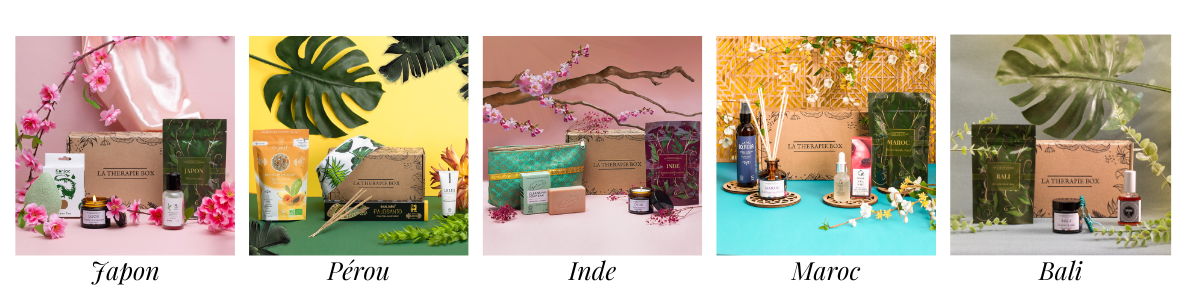 Nos box précédentes Nos box précédentes - Idée du contenu Box cadeau femme