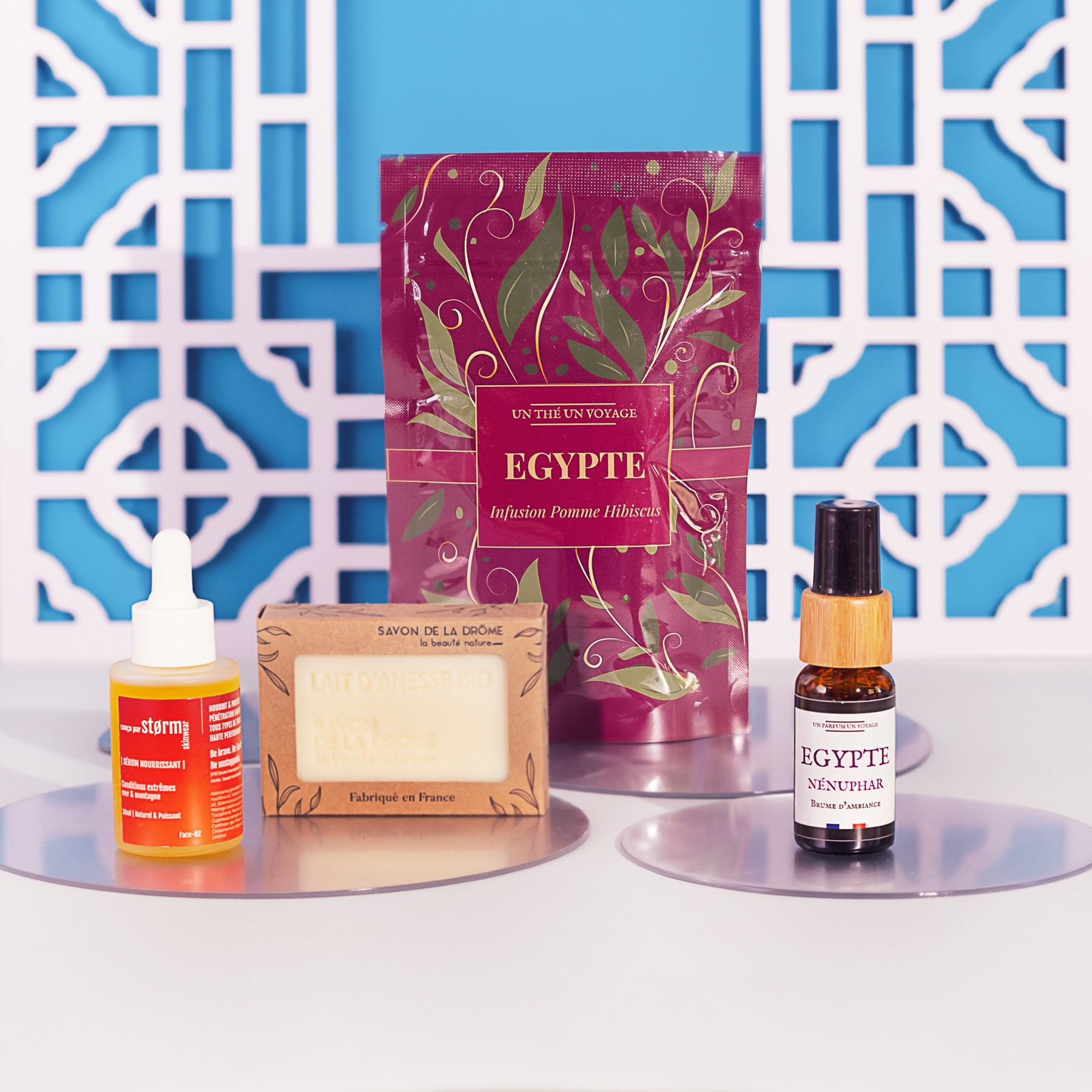 Box mensuelle voyage en beauté
