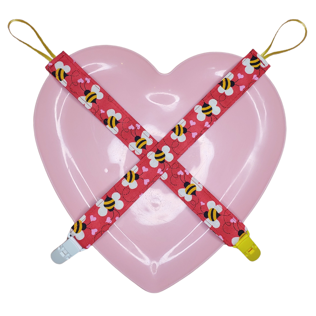 Lovebug Paci Leash Main