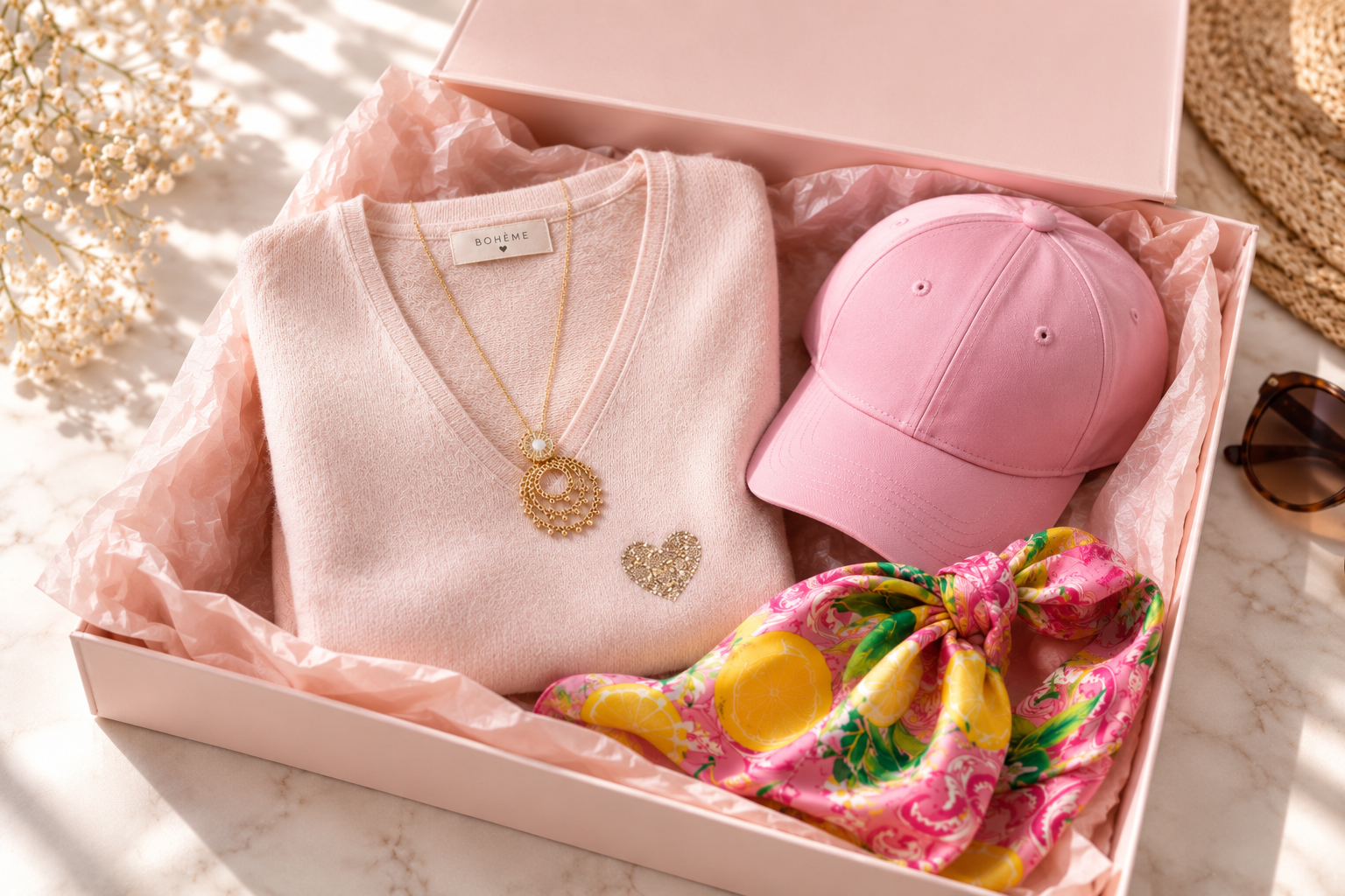 1762-box-mode-printemps-rose-casquette-foulard-collier-tendance-17842332834777.png