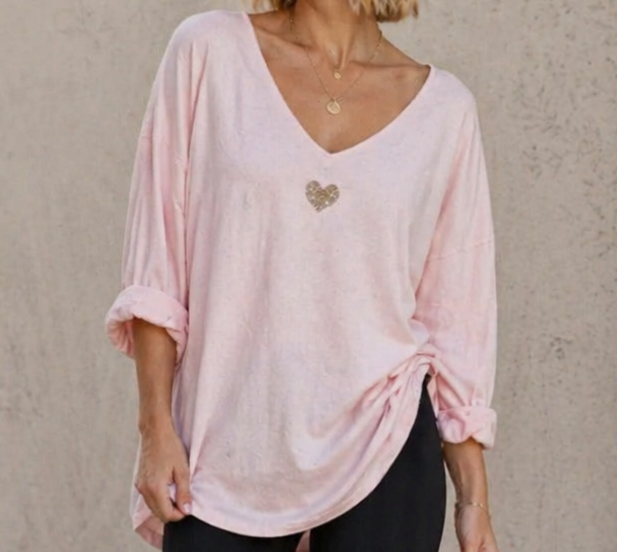 2612416175521996-pull-leger-col-v-rose-taille-unique-17793844433019.png