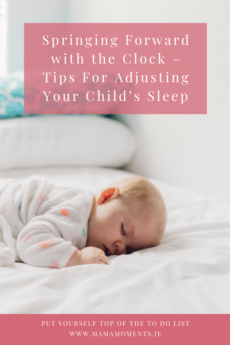 Springing Forward with the Clock – Tips For Adjusting Your Child’s Sleep