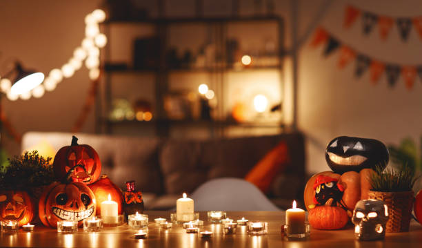 Comment utiliser les bougies pour décorer la fête d'Halloween