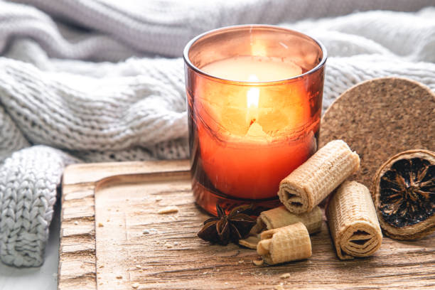 Fruits d'Hiver et Bougies parfumées : Une Ode à la Chaleur et au Bien-Être