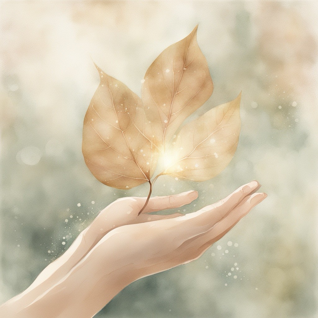 "The Leaf She Carried"