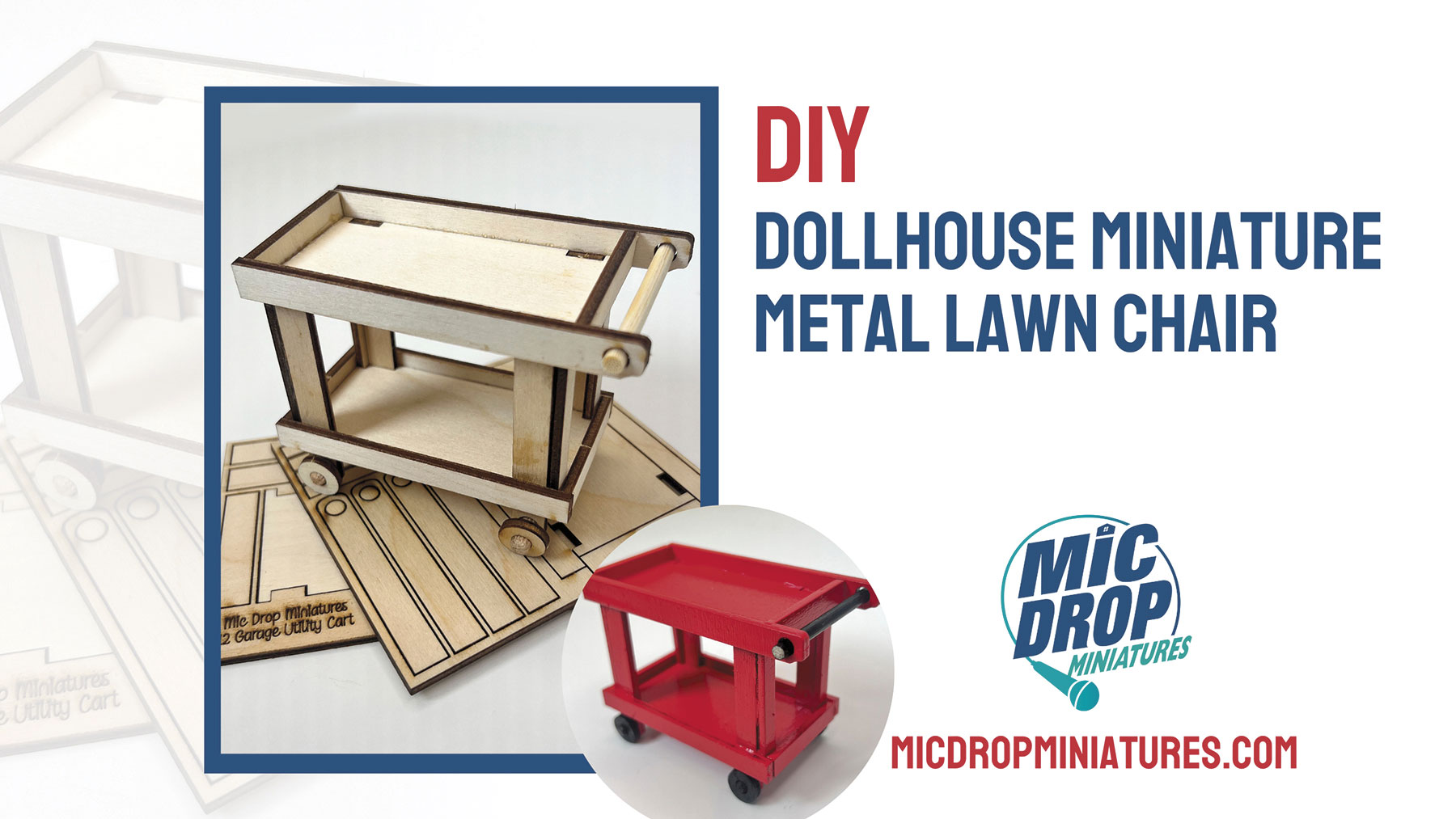 Build Your Own Miniature Utility Cart