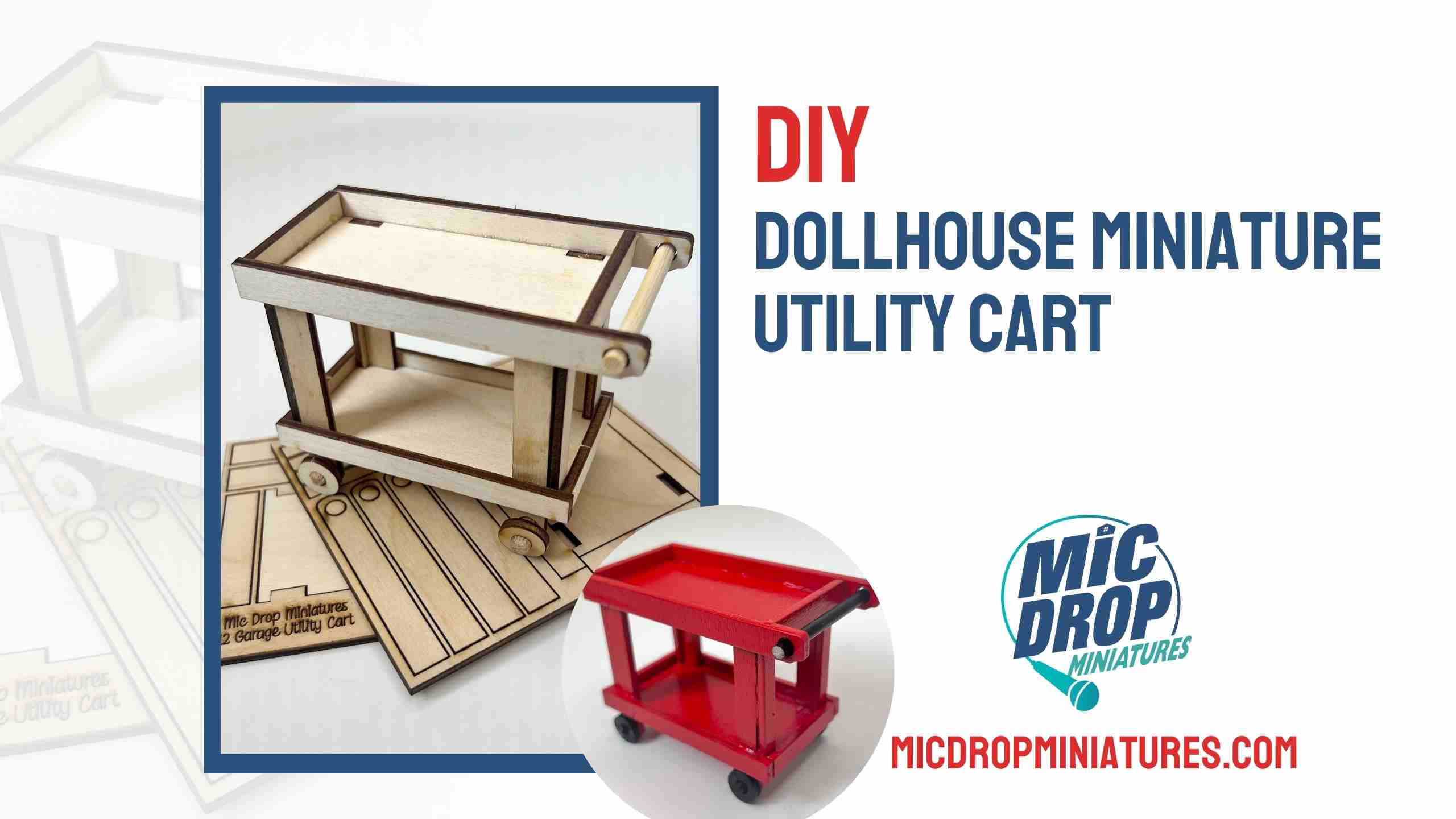 Build Your Own Miniature Utility Cart