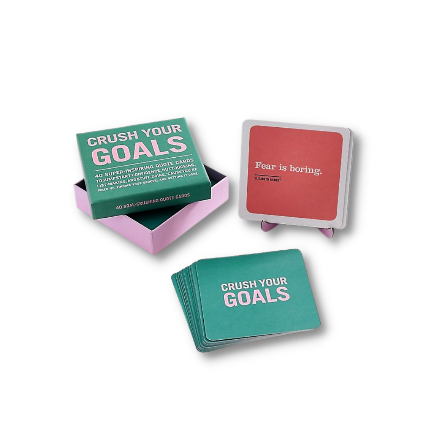 Crush Your Goals Card Deck 