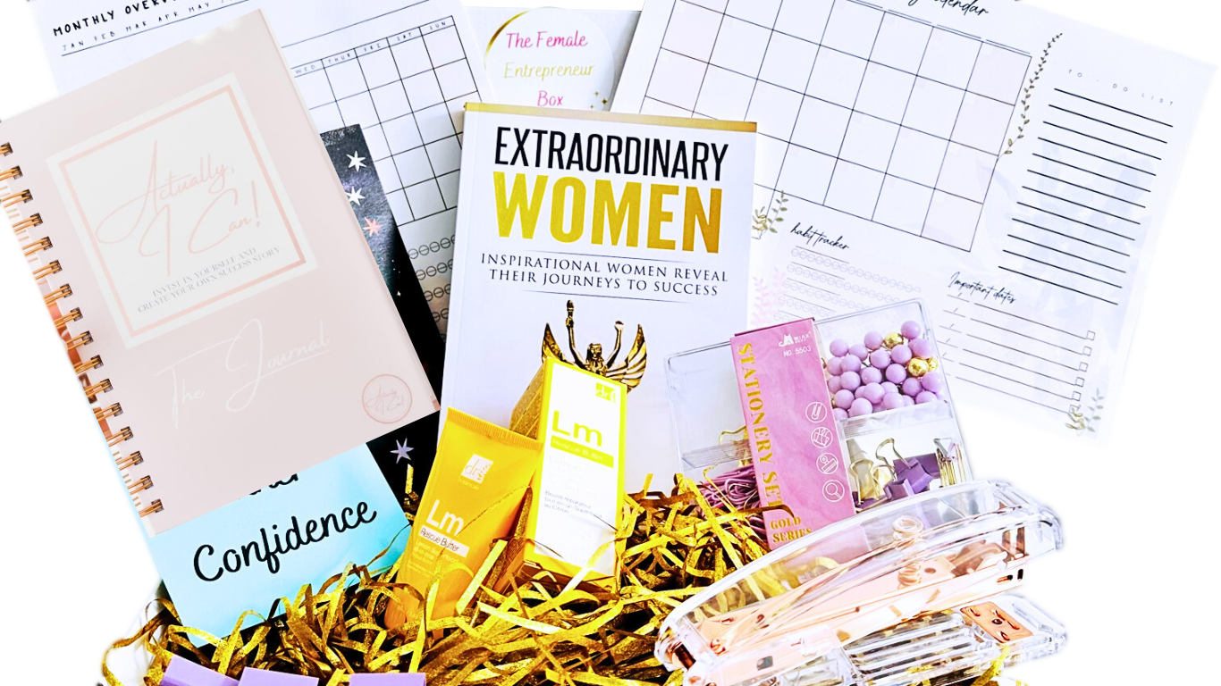**THE SUBSCRIPTION BOX FOR FEMALE ENTREPRENEURS IN BUSINESS**