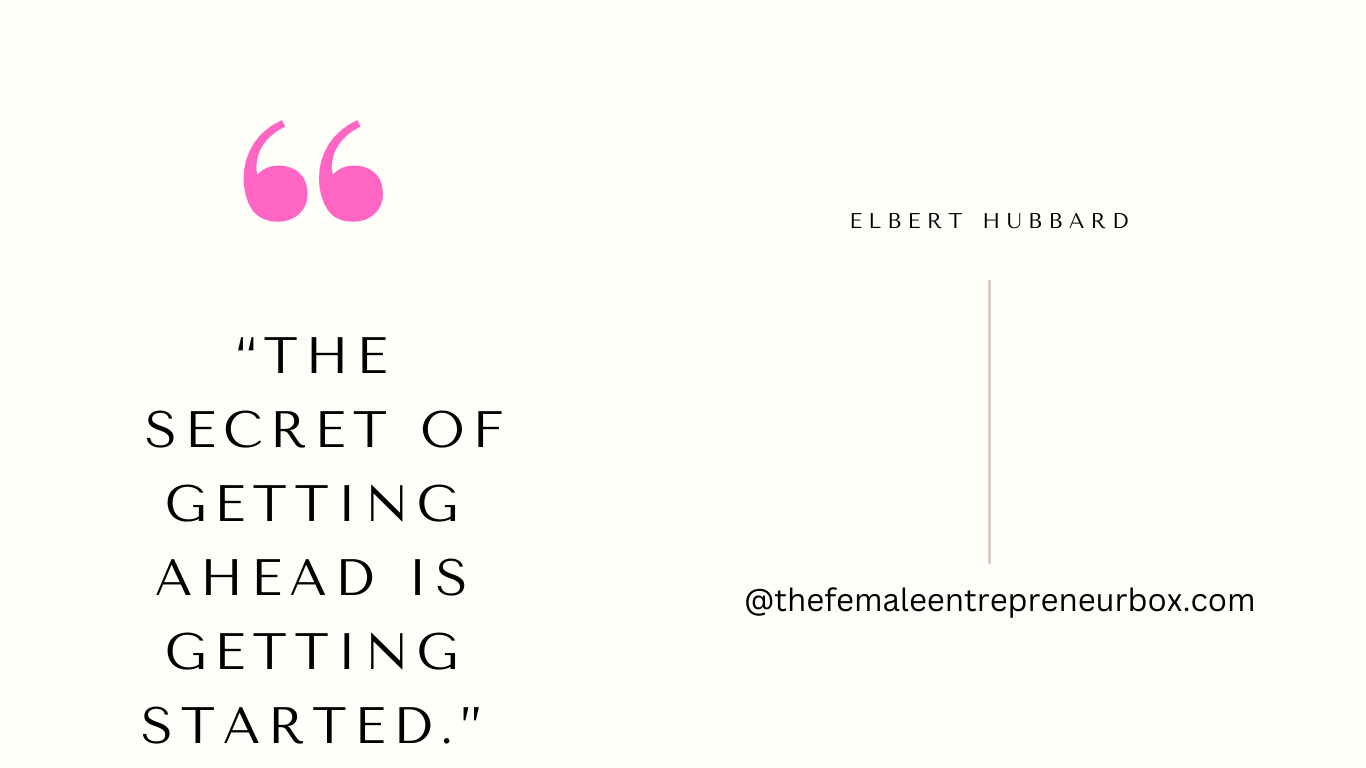 **STARTING A BUSINESS? UNLEASH YOUR POTENTIAL WITH THE FEMALE ENTREPRENEUR BOX**