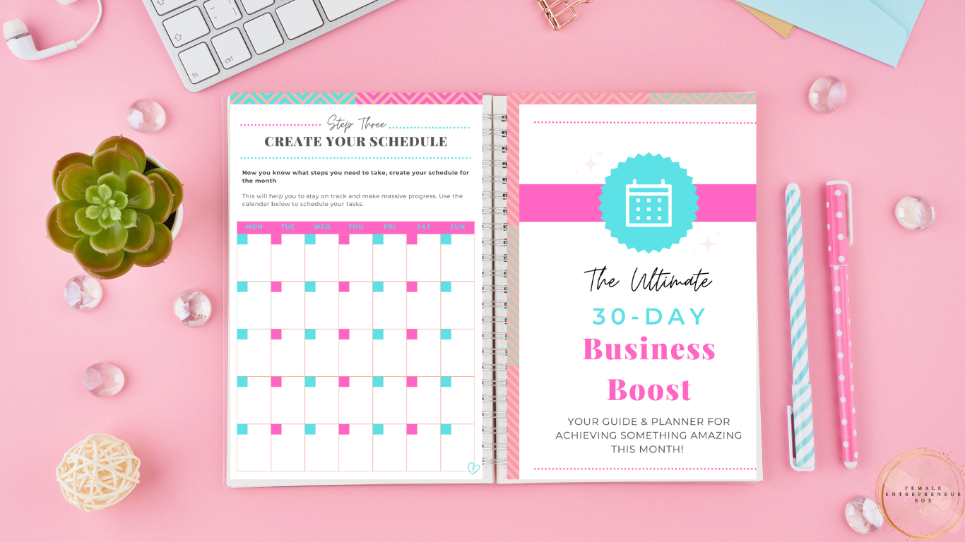 **GET PRODUCTIVE WITH POWER HOUR: THE NEWEST ADDITION TO THE FEMALE ENTREPRENEUR BOX**