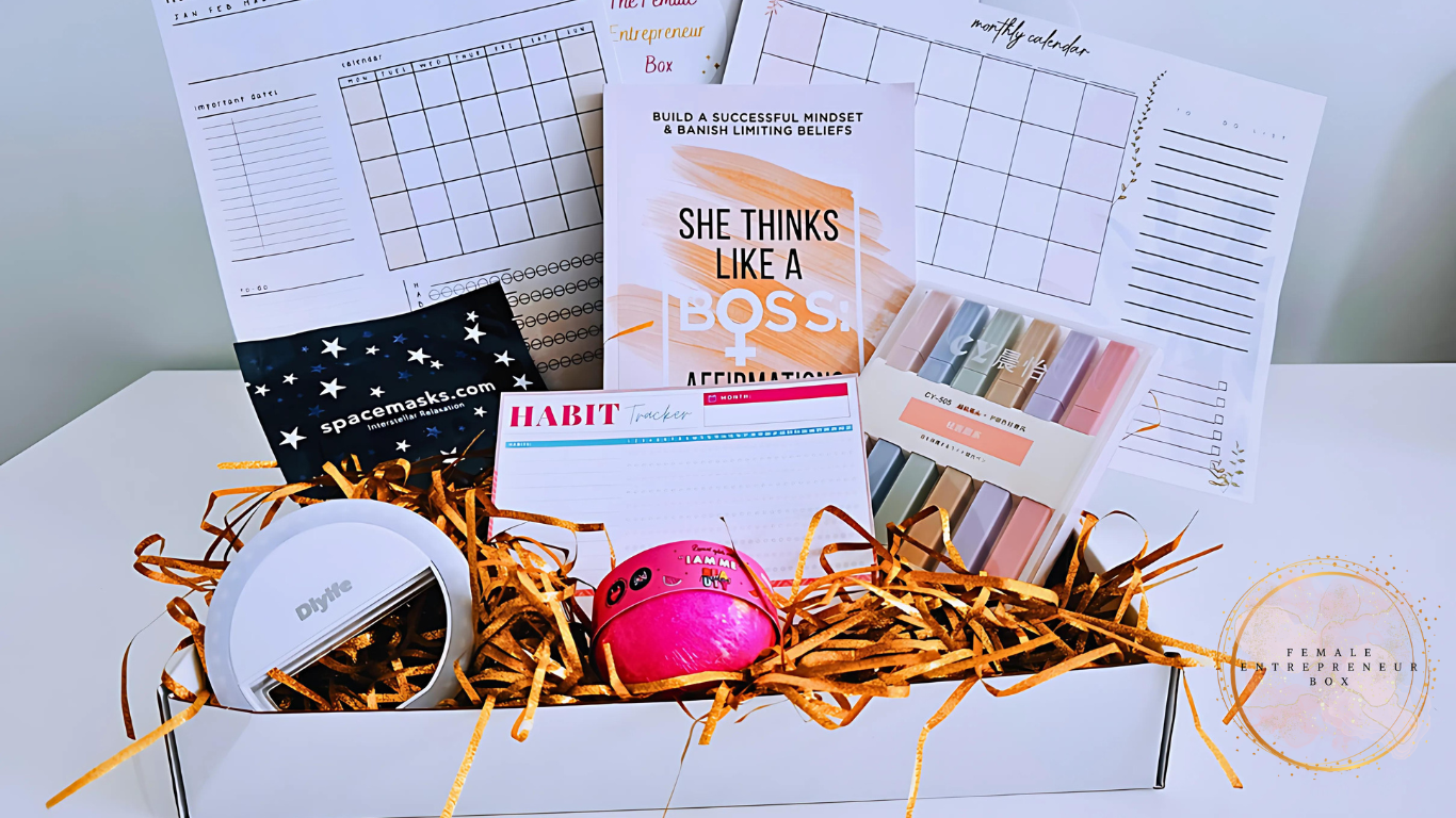 **WHY THE FEMALE ENTREPRENEUR BOX IS THE PERFECT FEMALE SUBSCRIPTION FOR BUSINESS WOMEN**