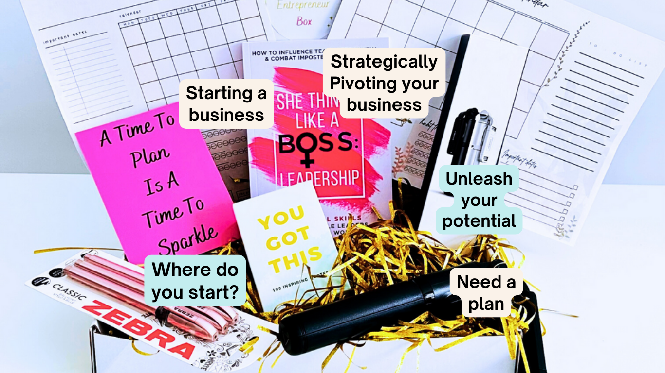 **THE FEMALE ENTREPRENEUR BOX: YOUR KEY TO SUCCESS AND GROWTH**