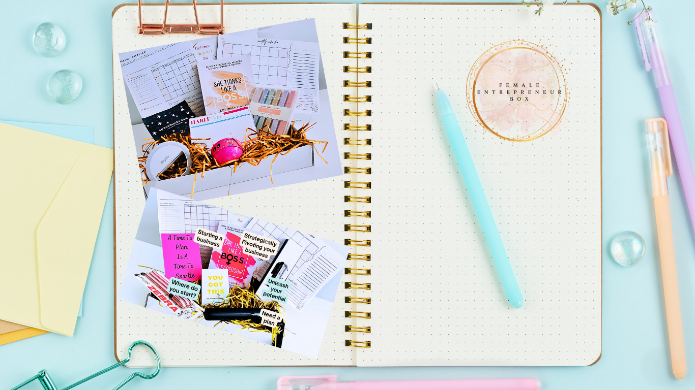 **MAXIMIZE PRODUCTIVITY WITH GOAL PLANNING IN THE FEMALE ENTREPRENEUR BOX**