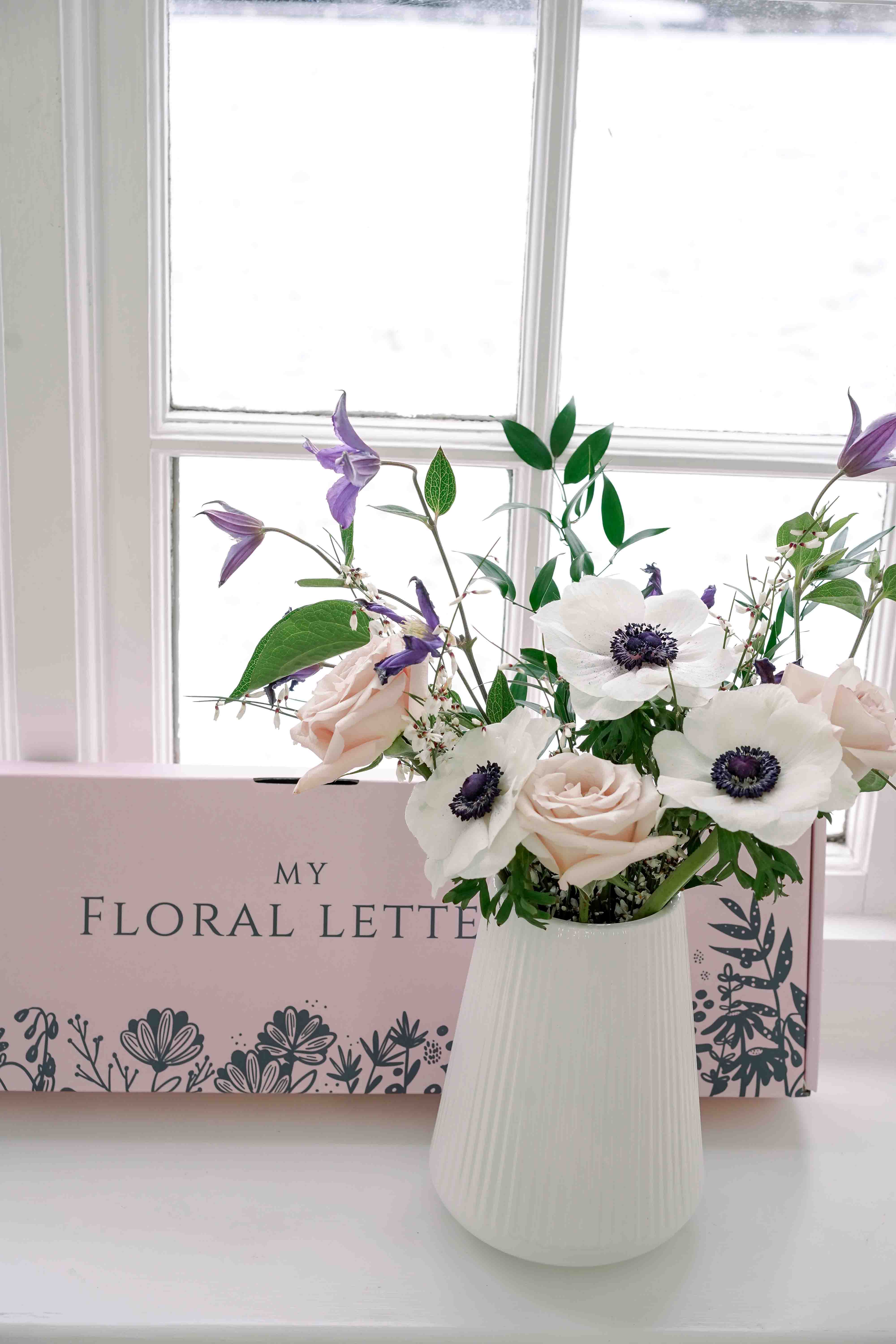 my floral letter