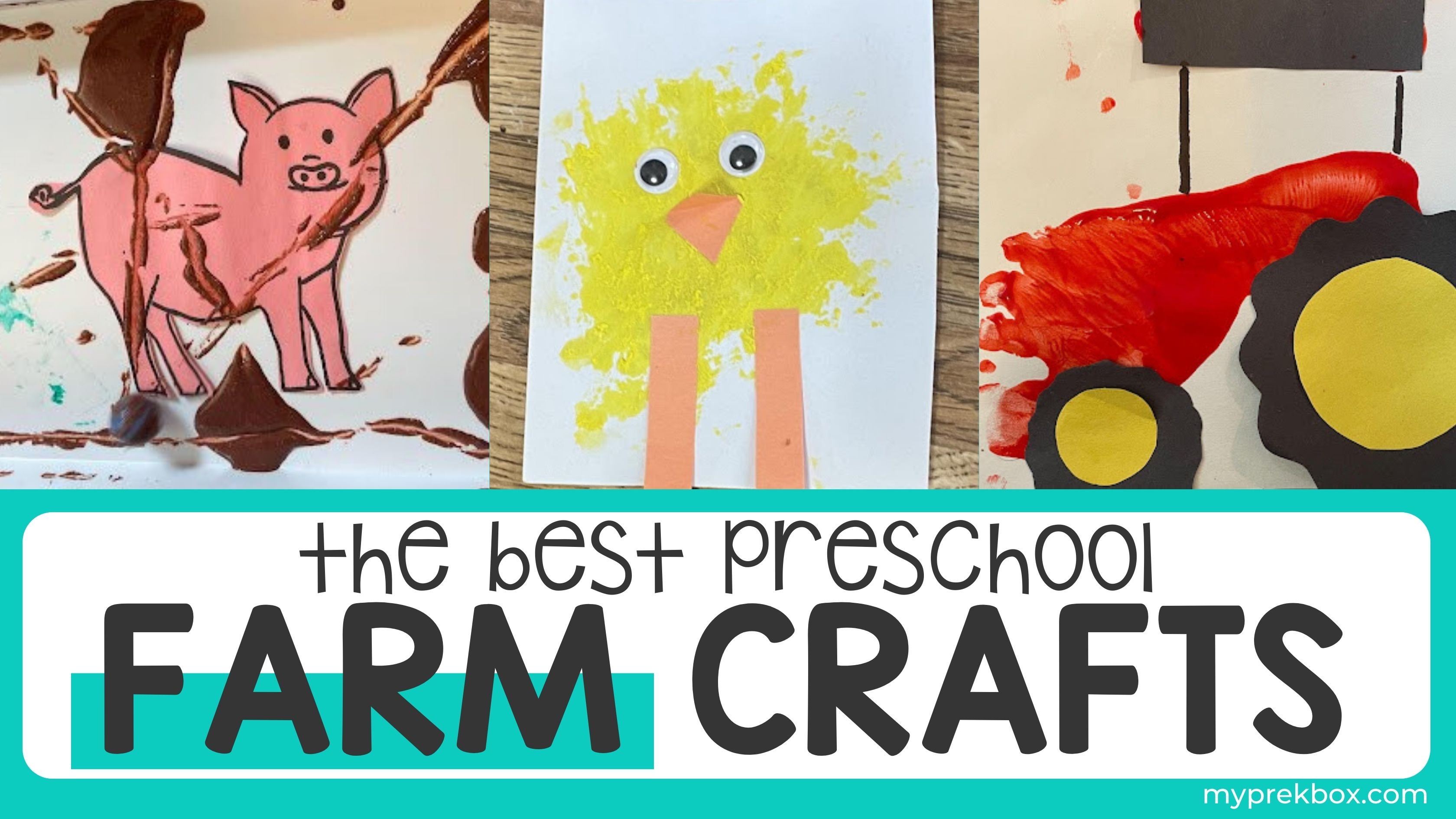 The Cutest Farm Crafts for Preschool Kids