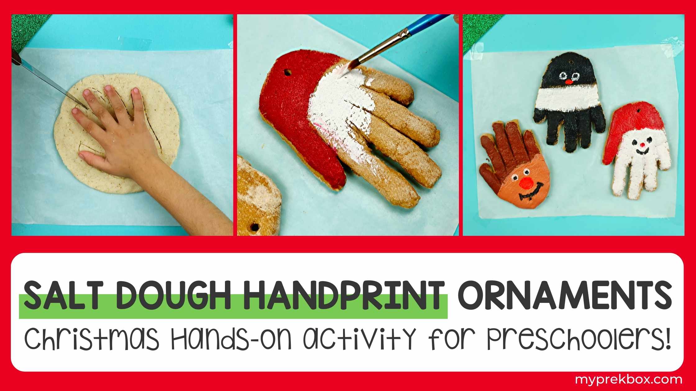 Salt Dough Handprints