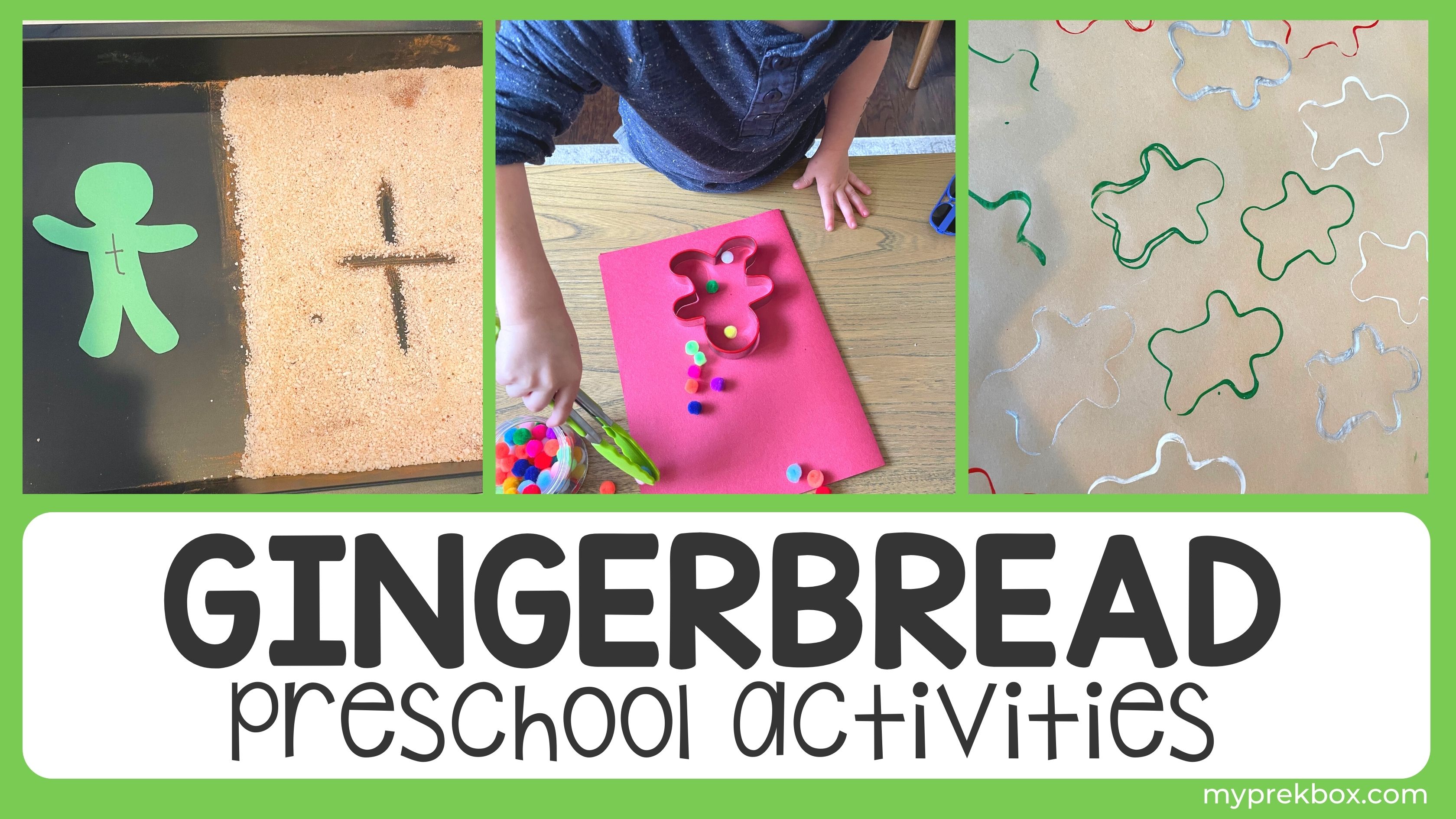 Gingerbread Preschool Activities