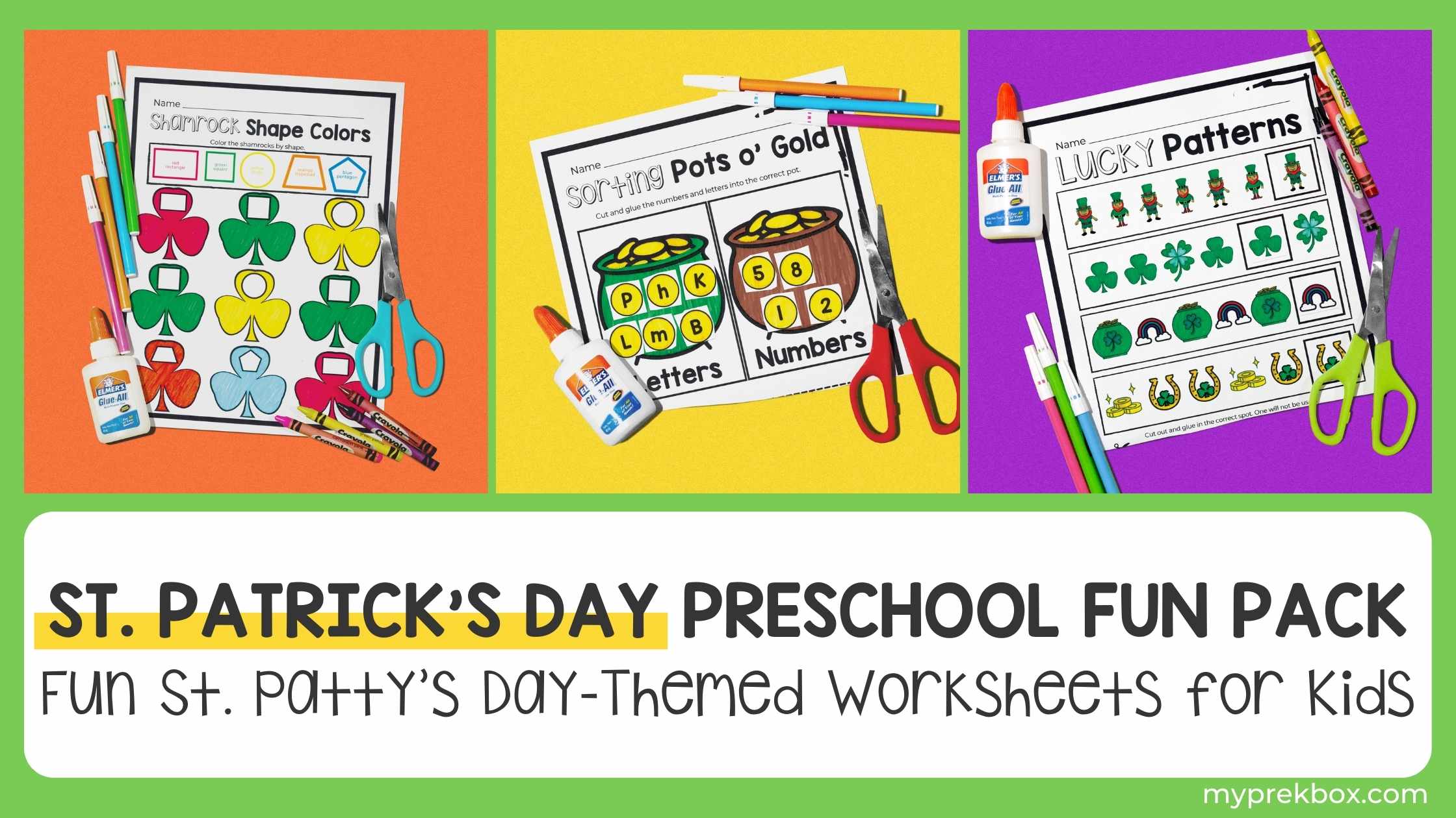 Fun St. Patrick's Day Preschool Worksheets
