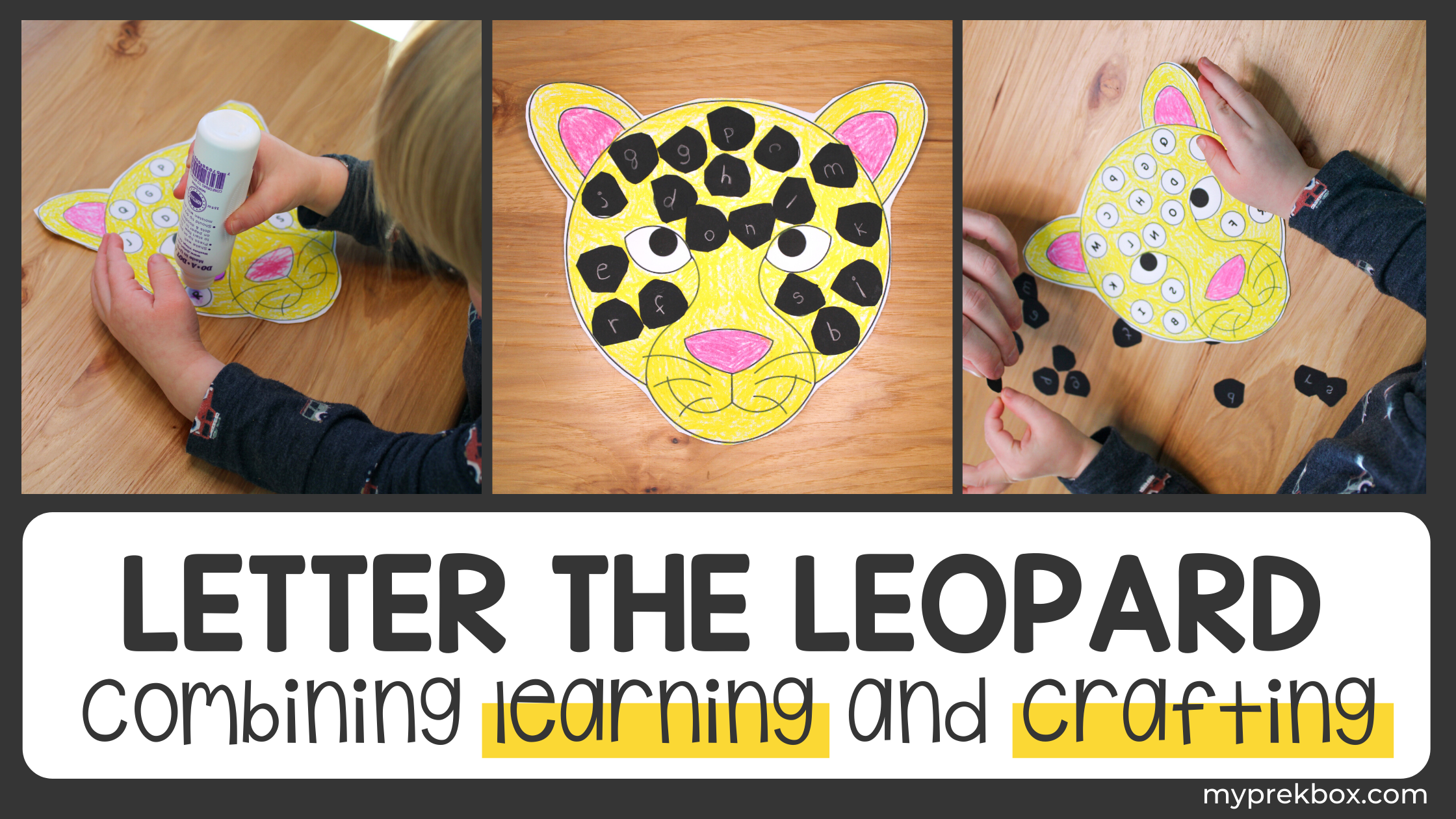 Letter the Leopard Craftivity