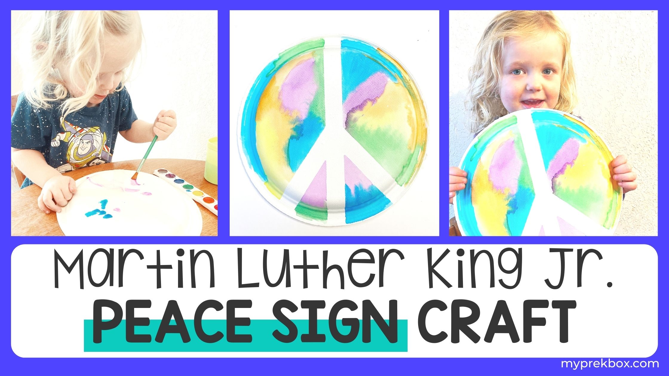 Martin Luther King Jr. Peace Sign Craft