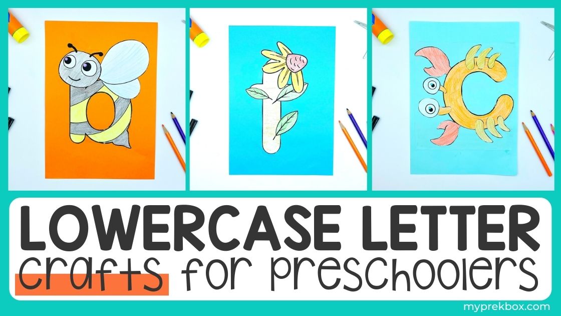 Print & Go Lowercase Letter Craft Pack