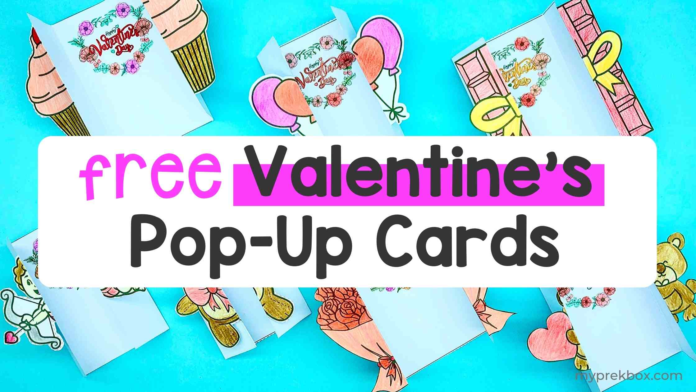 Pop Up Valentine's Card Crafts