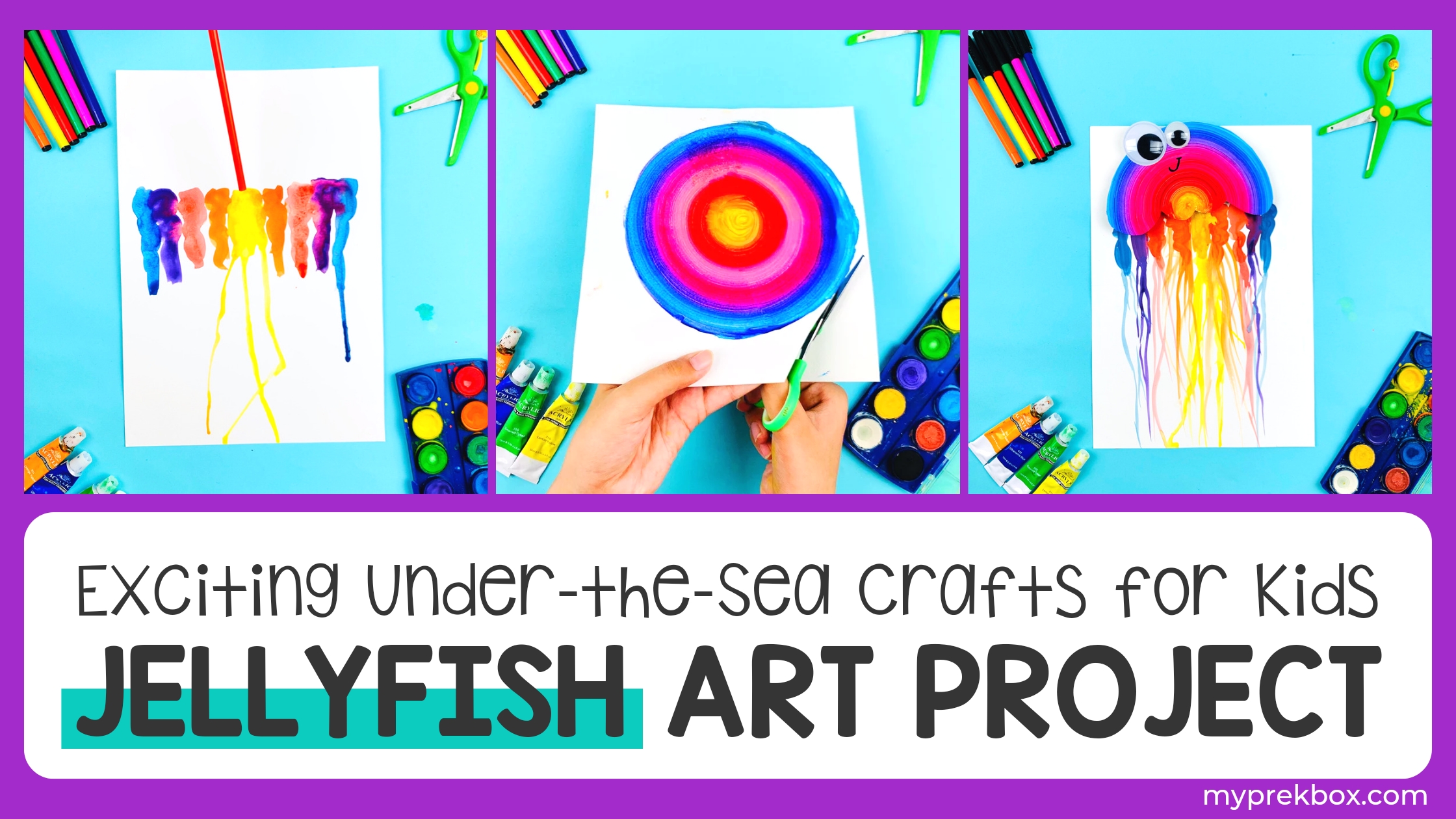 Exciting Under-the-Sea Crafts for Kids: Jellyfish Art Project