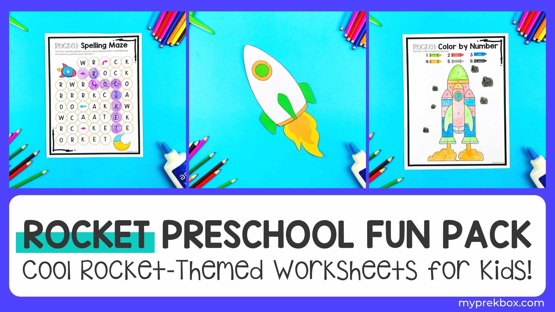 Have a Blast with Rocket Preschool Fun Pack