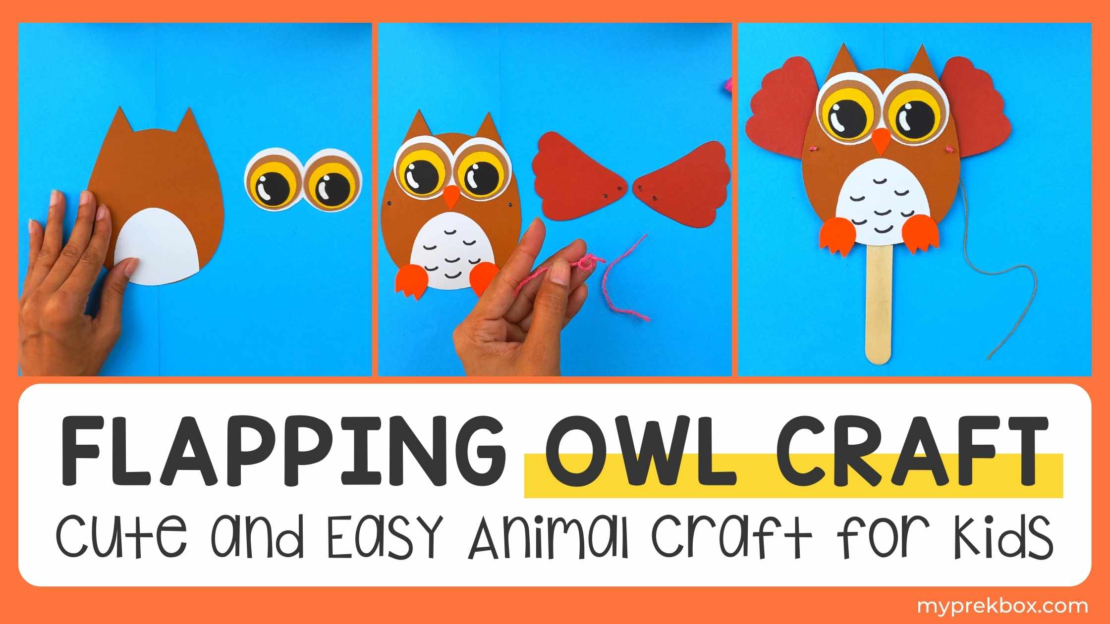 Flapping Owl Craft