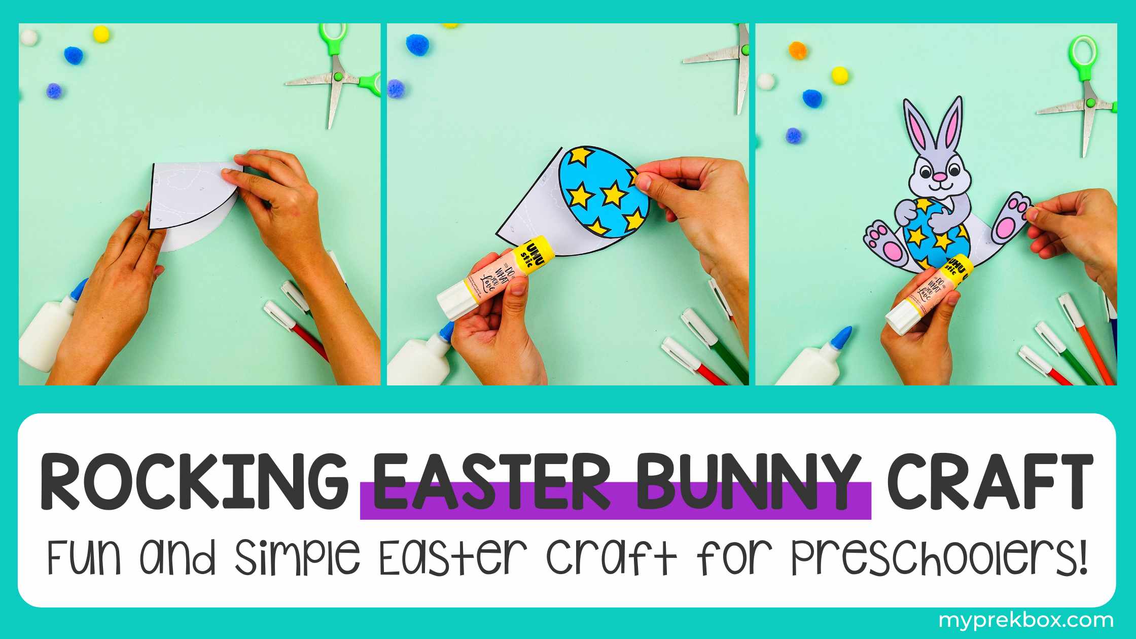 Rocking Easter Bunny Craft