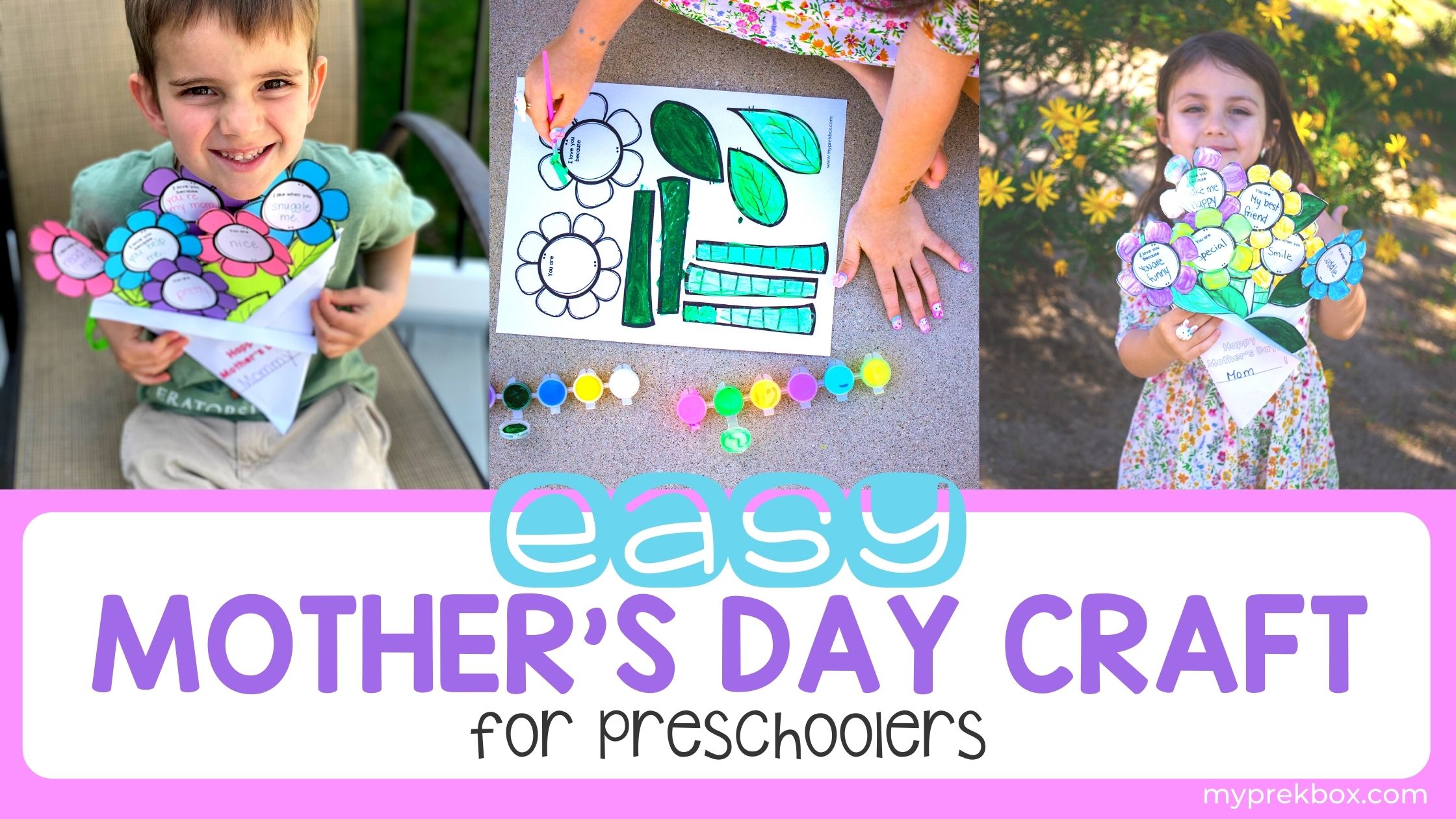 Easy Mother’s Day Craft for Preschoolers