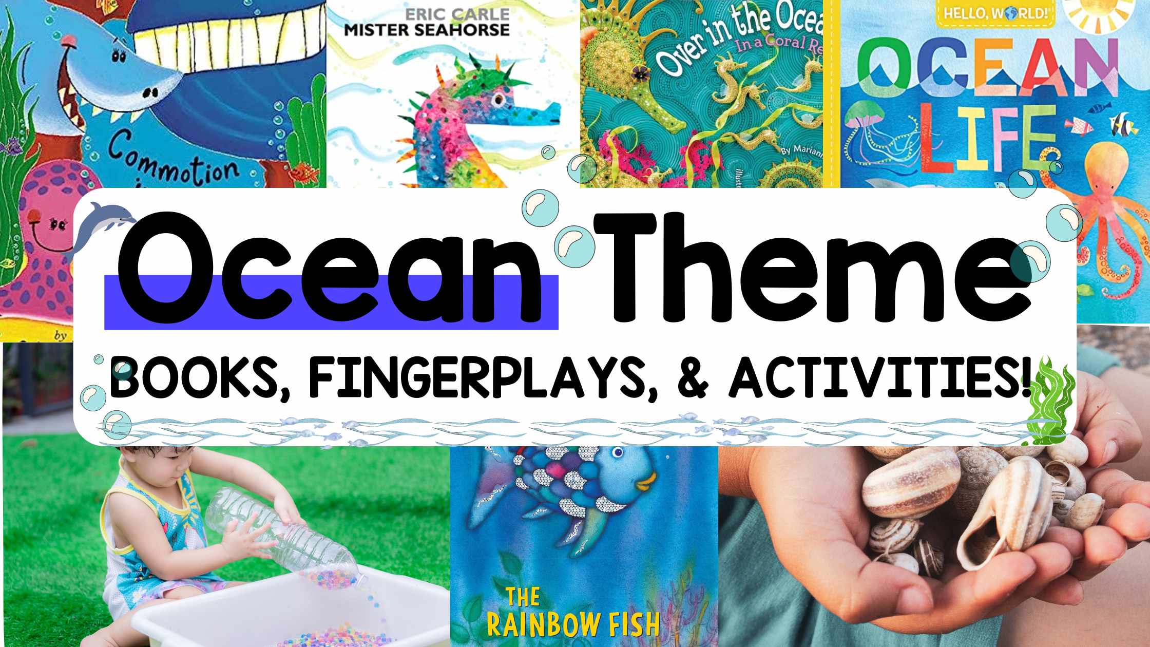 Best Ocean-themed Books, Fingerplays, and Activities on Shark Week for Preschoolers