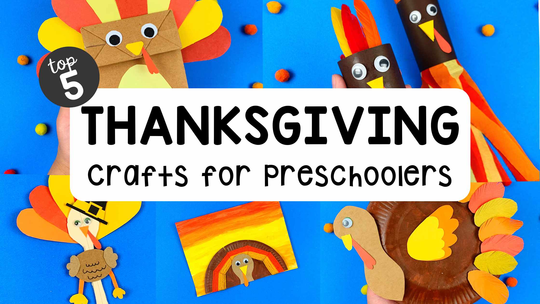 5 Easy Thanksgiving Crafts for Kids