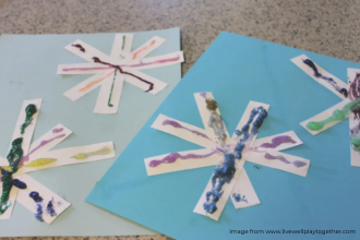winter themed craft for kids