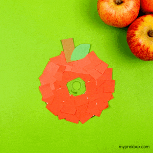 simple apple crafts for kids