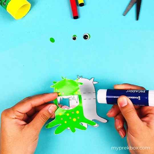 monster craft for preschoolers