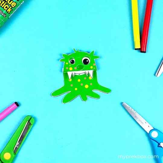 monster craft for preschoolers