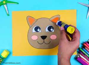 scissor skills craft for preschoolers