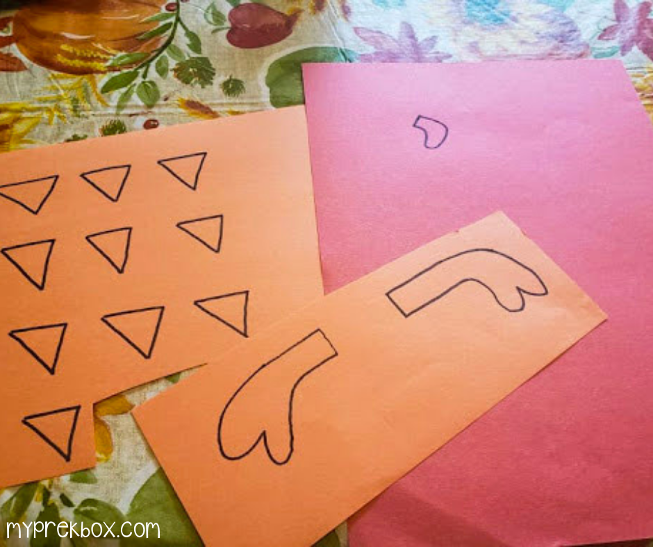 fall preschool math activity