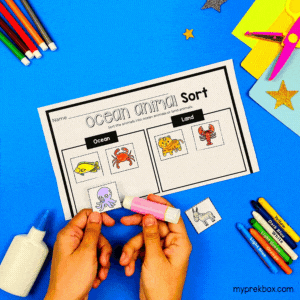 sorting worksheets for preschoolers